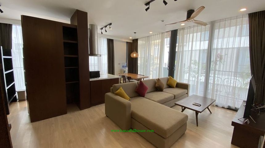 Fully furnished 3 bedroom apartment near Thu le Lake for rent 